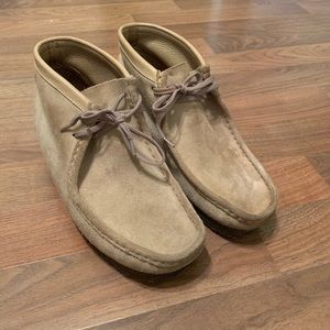 Clark’s Wallaby Suede Boots